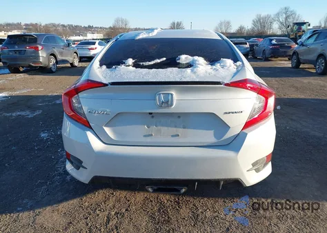 2021 Honda Civic Sport из США, поврежденный, VIN 2HGFC2F80MH538582